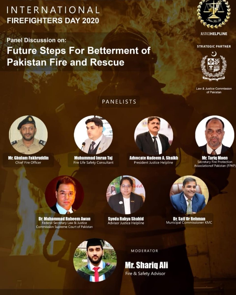 tajswestcoast's tweet image. Proud  to be a part of panel for Future Steps for betterment of Pakistan Fire &amp;amp; Rescue 2020.
#intfirefighterday #Envirograf  #lifesafety #fireprevention #fire #fireprotection #firefightersday