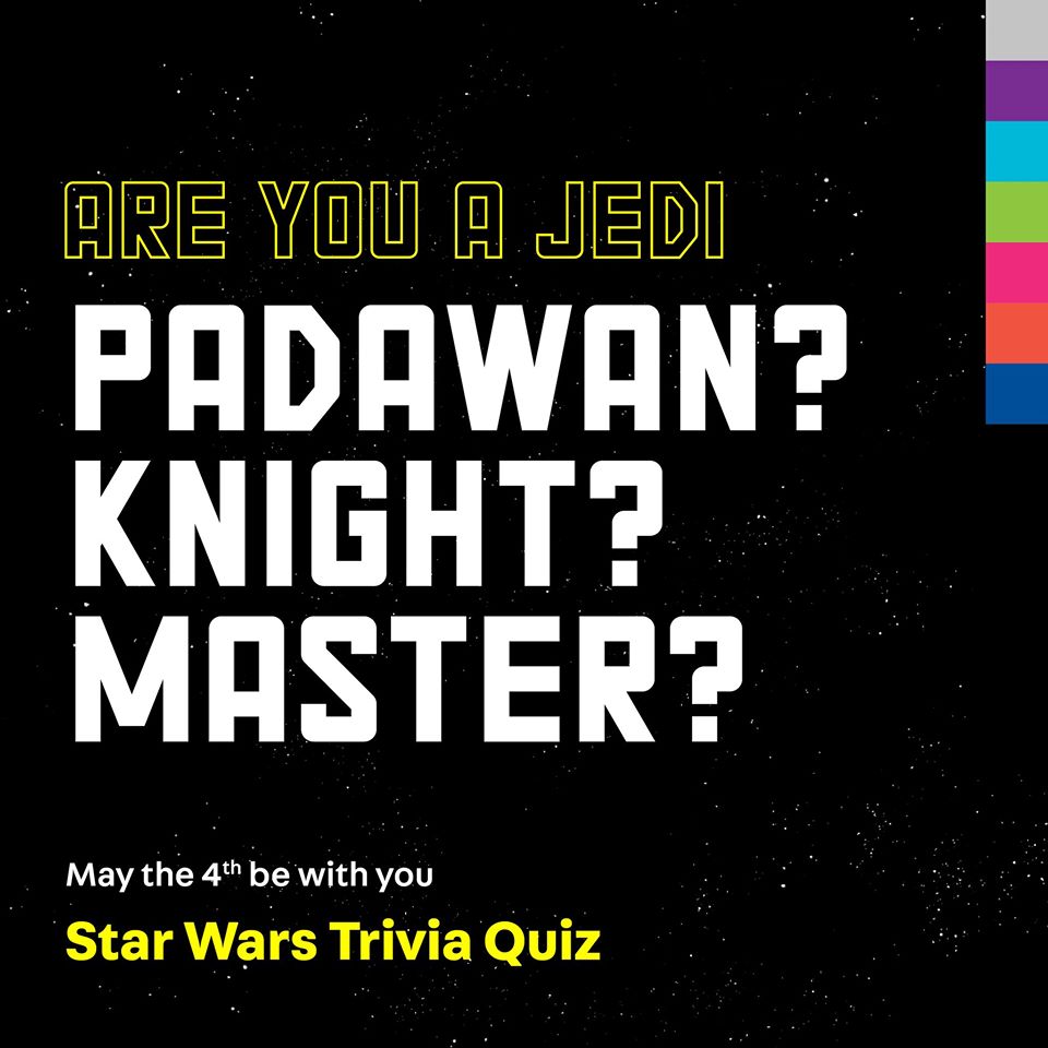 ourcbcity's tweet photo. Do you have what it takes the join the Jedi Council? Take our #MayThe4th quiz and find out: https://t.co/jvN0gj09DJ
#KeepConnectedCBTV #cbcity https://t.co/ByQiC8oI6F