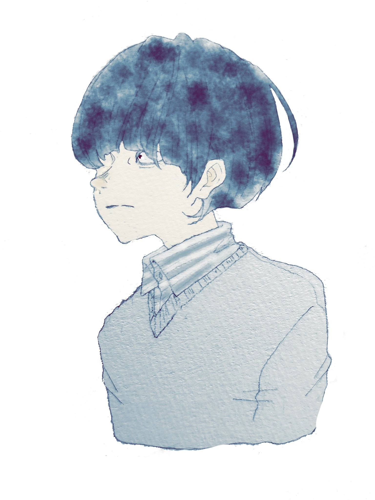 水瀬 色塗り難しい T T マッシュ男子 イラスト イラストレーター Illustration おうち時間 T Co G3soa3lsfs Twitter