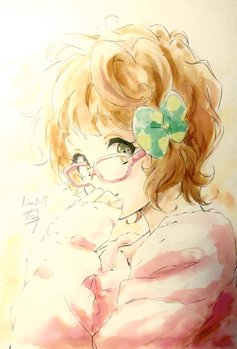 緑輝ちゃんに背中押してもらいたい日々かも_φ(‾▽‾ ;)ふぁいと、おー
#みどりの日 