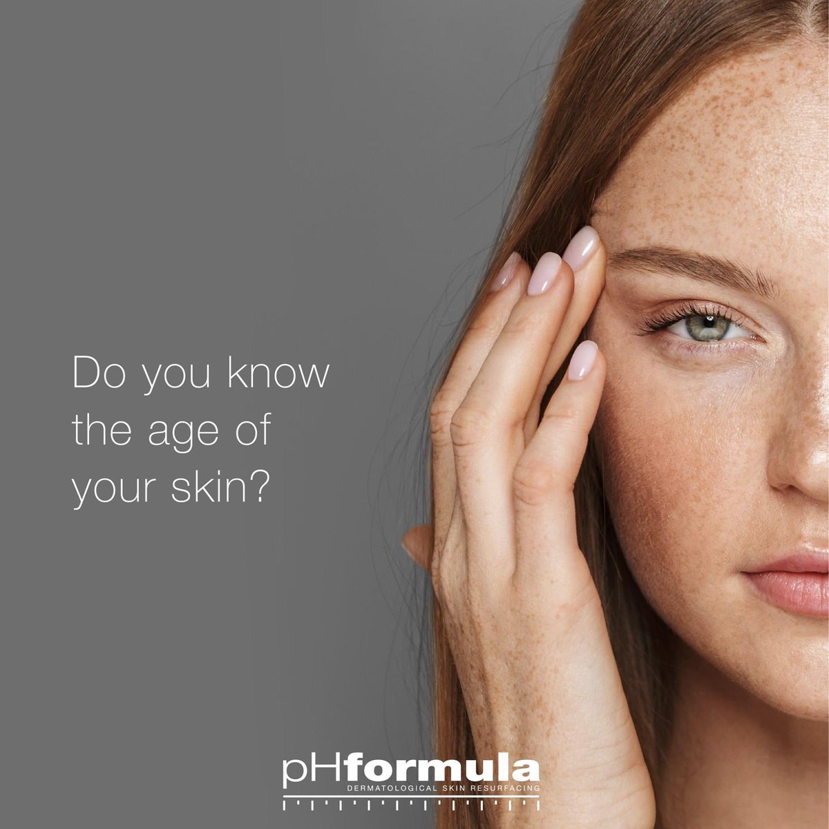 Do you know the age of your skin?
#skinresurfacing #innovation #antiageing #healthyskin #pHformulasa