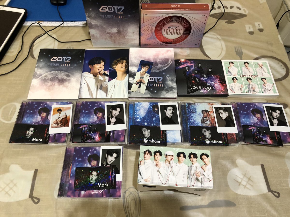 rathayas's tweet photo. ขายค่าขายย ดีวีดีคอนฟลาย 450.- dvd eoy 499.- บั้มปุ่น love loop ver A (cd+dvd) 300.-  love loop repackage 200.- CD love loop + พลลและการ์ด 300.- เครื่อง VR GOT7 ของญป ใช้ 2. ครั้ง 200.- ราคารวมส่งลทบนะคะ สนใจดีเอ็ม #ตลาดนัดอากาเซ่ #ตลาดนัดอากาเซ #ตลาดกัซ #ขายของสะสมgot7 https://t.co/MmakmW2uLu