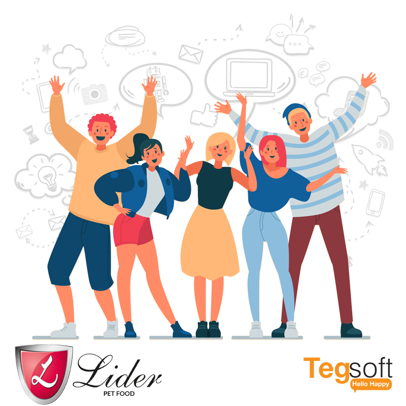 Lider Petfood’un Çağrı Merkezi altyapısı için çözüm ortağı olarak Tegsoft'u tercih ettiğini paylaşmaktan gurur duyuyoruz. Değerli müşterimiz Lider Petfood yetkililerine, #TegsoftAcademy tarafından Online Eğitim Platformumuz aracılığı ile Inbound eğitimi vermiş bulunmaktayız.