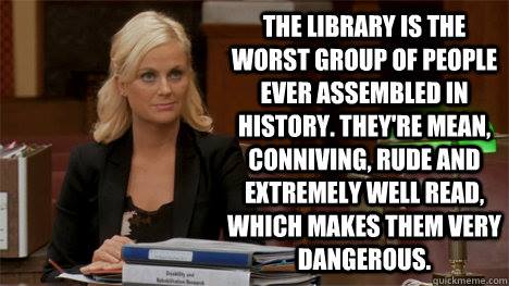 EdUniLibraries's tweet image. Well, Leslie Knope may be right about us but please don't let that put you off contacting us for Library related help. For ANY library queries, our Library Chat team are here to help! Connect with us now: discovered.ed.ac.uk #LibraryChat
