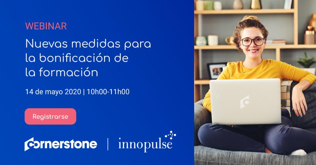 👉 El 14 de mayo volvemos con un nuevo #webinar en colaboración con Innopulse sobre nuevas medidas para la bonificación de la #formación. ¡Regístrate ya en nuestra web! ⬇
<a href="/maltimiras/">Marc Altimiras</a> 

csod.info/2Ykekcr