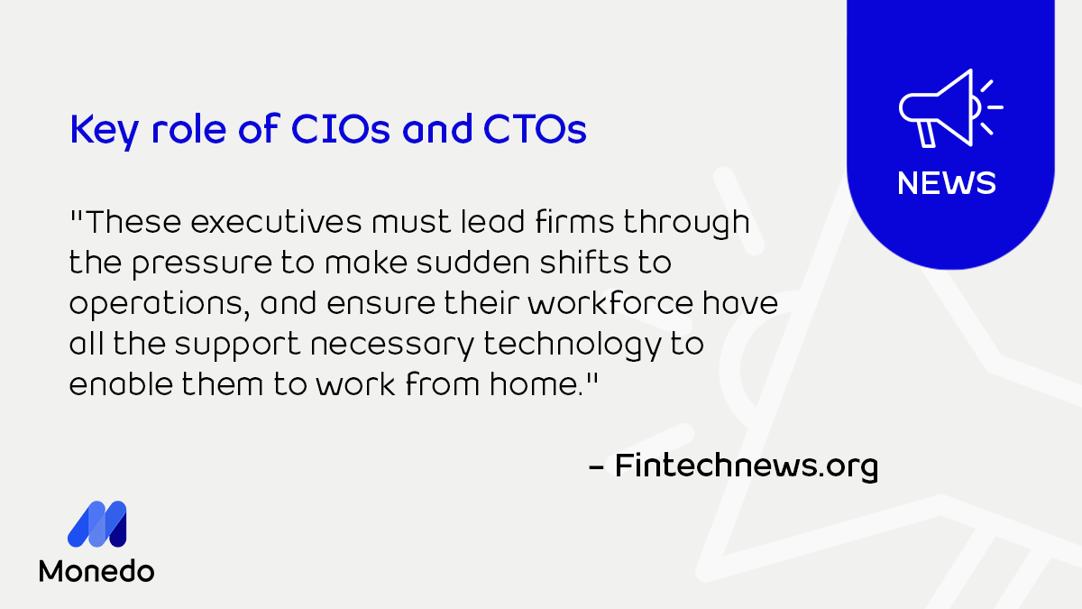 Monedo_official's tweet photo. https://t.co/ymF6S2QZlJ
The outbreak as a stimulator for companies to invest in #digital solutions to support a #remote workforce – an #upsurge in #tech adoption such as #RiskManagement tools, #CloudServices, and #cybersecurity solutions. https://t.co/LqQoZB2tBw