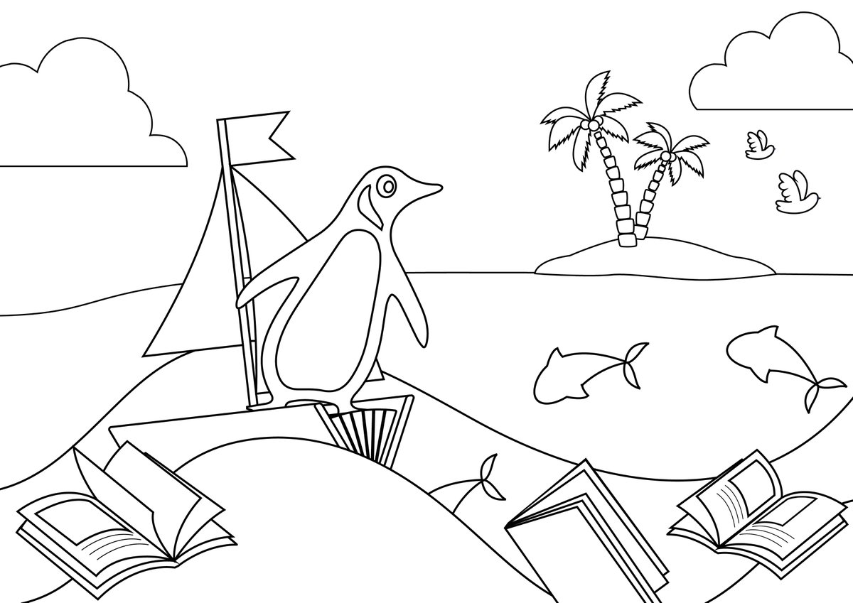 PenguinBooksSA's tweet photo. ππ NEW Colouring Competition!
Colour in this Penguin picture and post a photo of your artwork with your name, age and the tag #LockdownPenguin by 24:00 on 30 May.
The best artwork will WIN a hamper of children's books!
Download it here: https://t.co/3zebqrPJva βοΈππ§ https://t.co/PDMCDGri1o