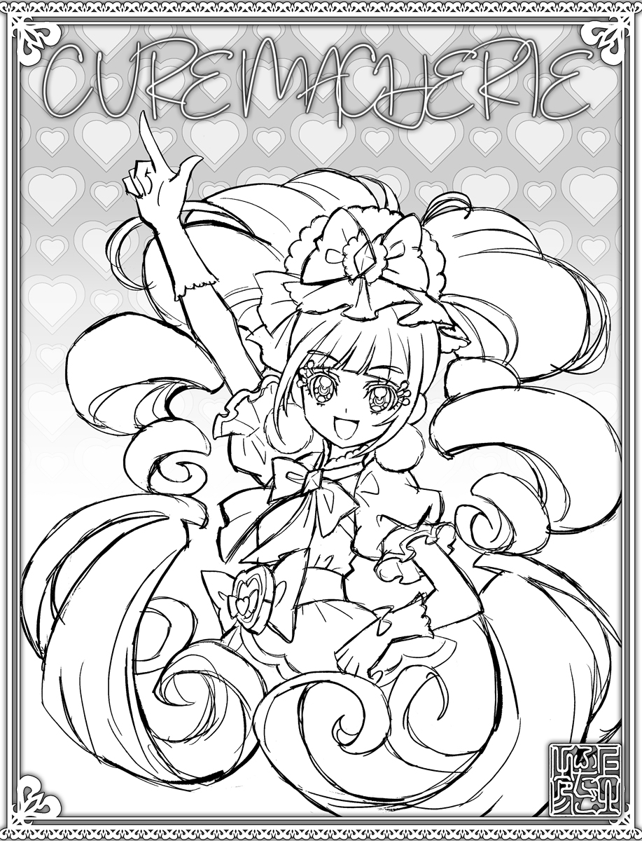 ❇️GW企画「#ぬり絵」マラソン❇️
?#おうち時間?なんでもできる!なんでもなれる!
#プリキュア #precure 