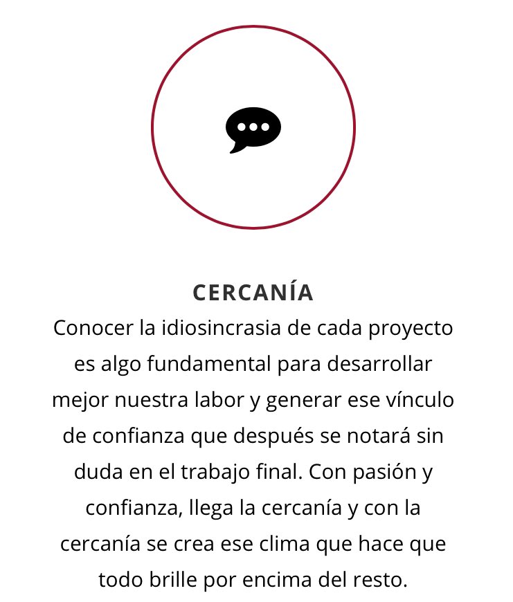 📲 ¿Qué nos hace diferentes al resto?

⏺ Innovación 
⏺ Optimización
⏺ Creatividad 
⏺ Cercanía