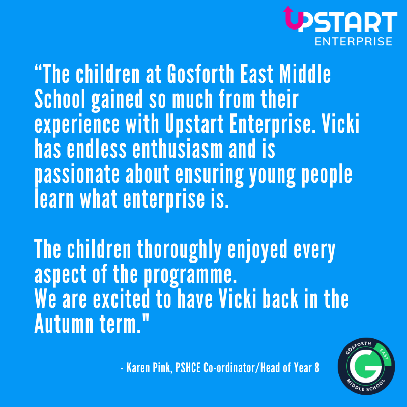 Great feedback from Head Teachers and Head of Years on our afterschool enterprise clubs (as well as from the kids too of course!)