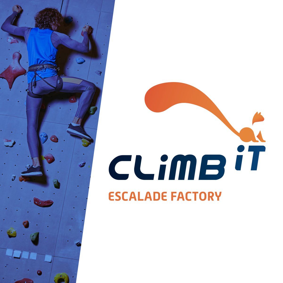 AbovoDesign's tweet photo. CLIMB IT a fait confiance au studio @AbovoDesign pour concevoir son identité visuelle : un écureuil pour représenter une entreprise 100% française de conception et réalisation de murs et blocs d’escalade sur mesure et de vente d‘accessoires !
+ d'infos > https://t.co/mZLZXpW7cQ https://t.co/fxQZRPfntE