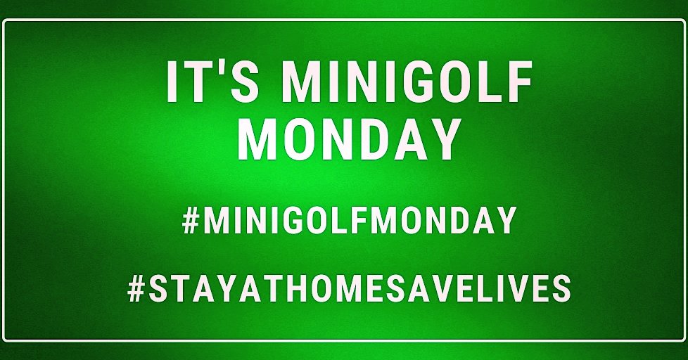 marketing_gott's tweet photo. Happy Minigolf Monday.

It's the last Minigolf Monday before National Miniature Golf Day.

#minigolf #crazygolf #minigolfmonday #puttathome #isolationminigolf #miniaturegolf #adventuregolf https://t.co/pwgcHZCXTr