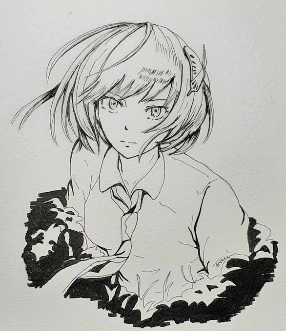 与謝野先生そろそろ出番です!
下書き写真取り忘れてペン入れしてしまった…
#イラスト好きな人と繋がりたい 
#アナログ絵師さんと繋がりたい
#絵描きさんとつながりたい 
#私の絵柄が好みって人にフォローされたい
#文豪ストレイドッグス
#芸術同盟 