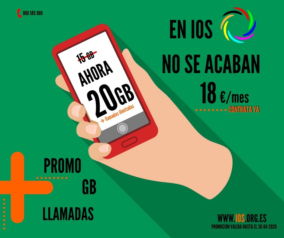iosteleco's tweet photo. ios tarifas sin competencia
900 585 900
https://t.co/yeLgwE8baK https://t.co/Vweu1YSKg6