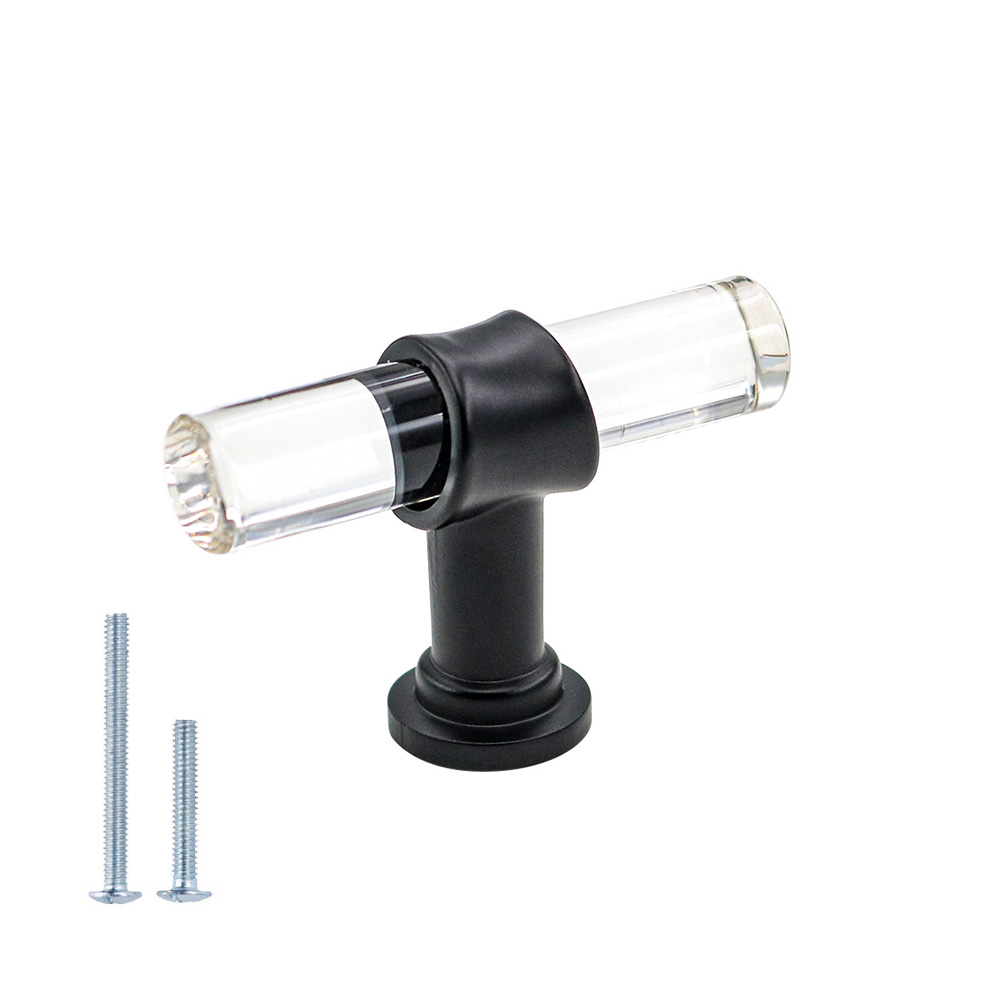 Goldenwarm1's tweet photo. These t-knob pull has a crystal-clear shape and simple lines, but creates a stylish look.

🔥LS9165BK Single Hole T Bar Pull（50Pack）
🔥50Pack Only $200  
🔥DHL Free Shipping
🔥Buy now: daniel@goldenwarm.com

#pulls #crystals #drawer #kitchen #design https://t.co/da5LlK2ojH