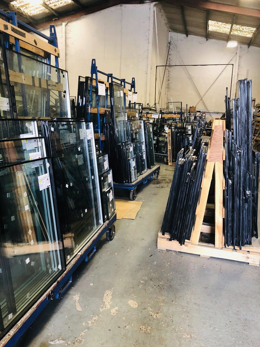 IpswichGlass's tweet photo. Lots of double glazed units made and ready to go out for delivery 🚛.
.
.
#ipswichglass #glass #suffolk #doubleglazing #newwindows #contactlessdelivery https://t.co/YwT6tg658V