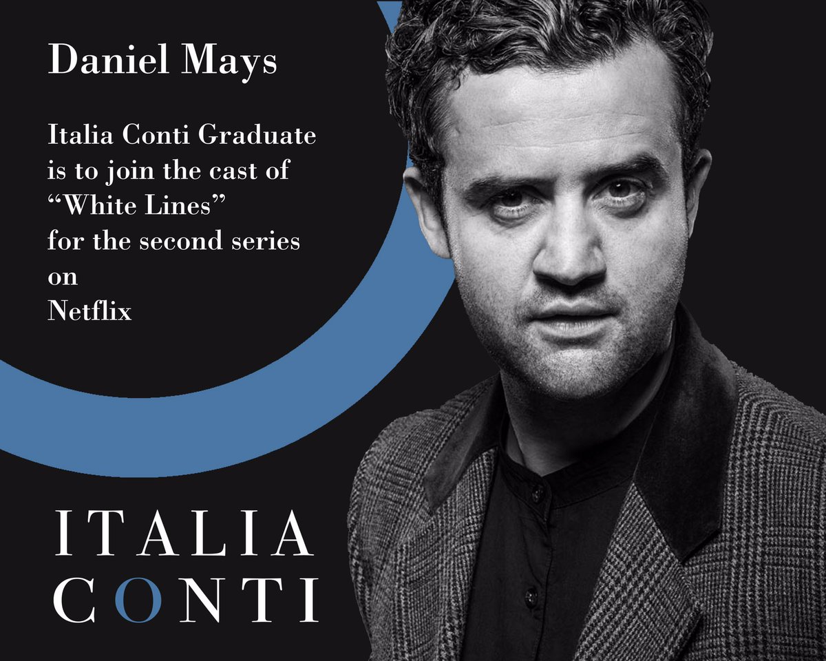 Italia Conti Graduate Daniel Mays will be joining the cast of "White Lines" on Netflix #proud #netflix #whitelines #italiaconti #conti #contikid #danielmays
