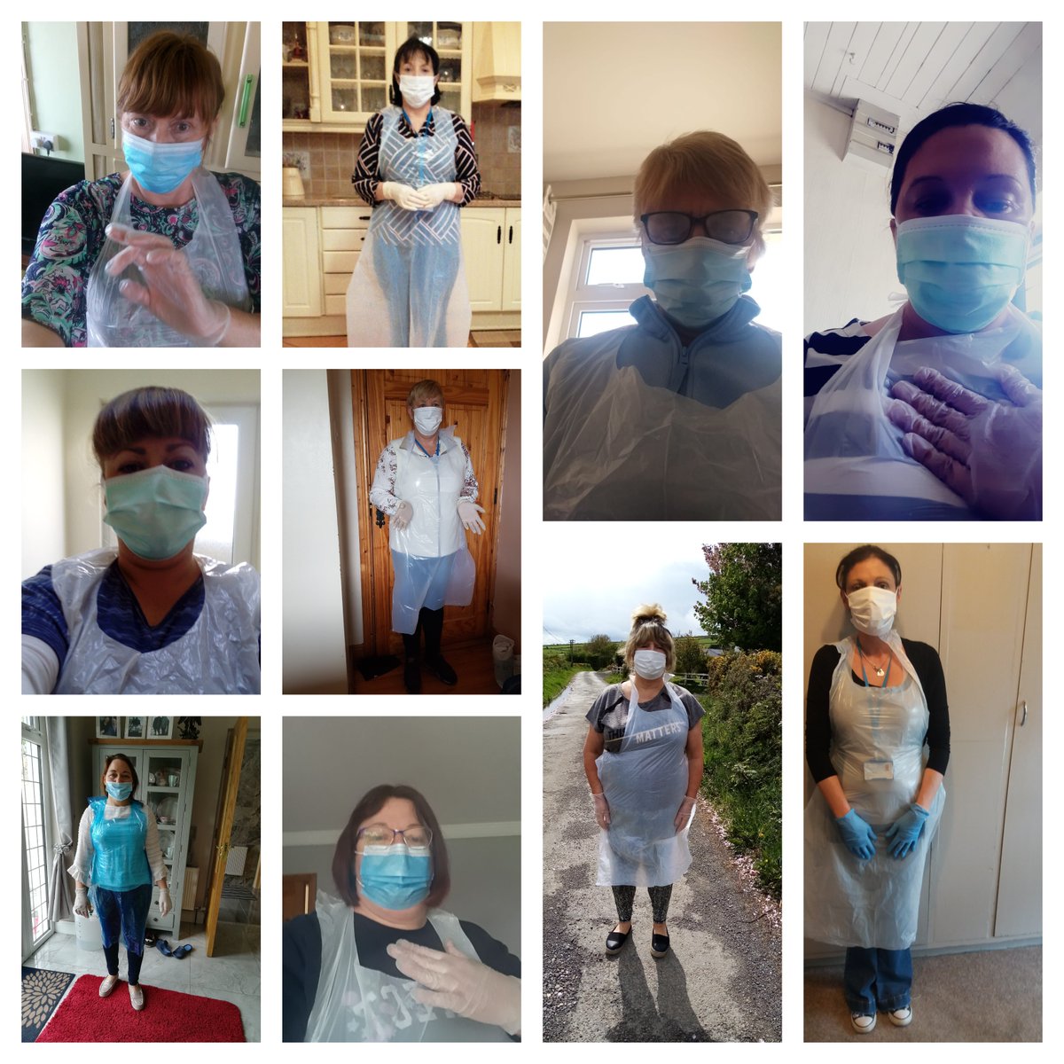 alzheimersocirl's tweet photo. Big shout out to some of our Home Care staff supporting people with dementia across our communities. You're all heroes! ❤️ Please RT and show your support! 
#Dementiasupports #COVID19 https://t.co/YyxZ0zmbFl
