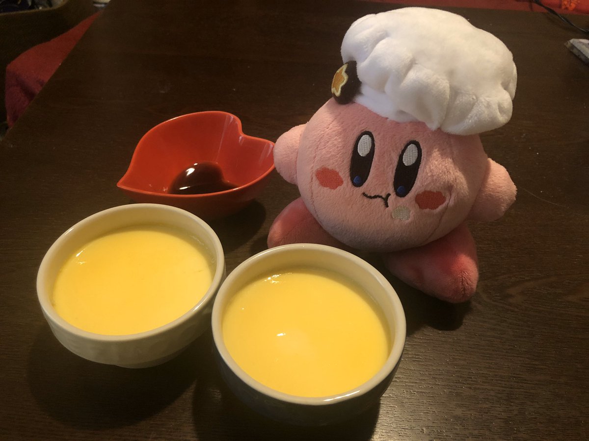 twetsu's tweet photo. プリンいい感じだった🍮 https://t.co/DRpYQzqCs7