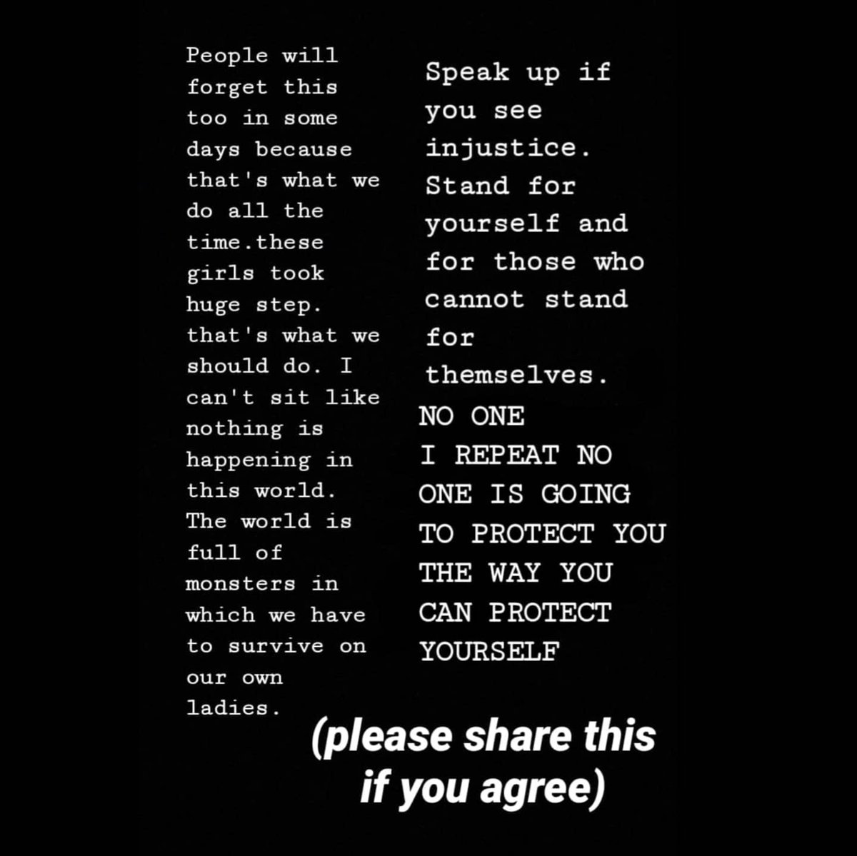 camouflaaage's tweet photo. 🙏
#boyslockerroom #share #ifyouagree #standforyourself #empoweringwomen https://t.co/uthsmkHeTn