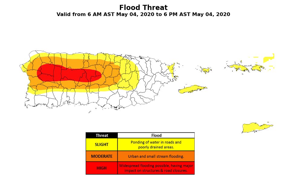 Alertas Meteorológicas PR / RD tweet media
