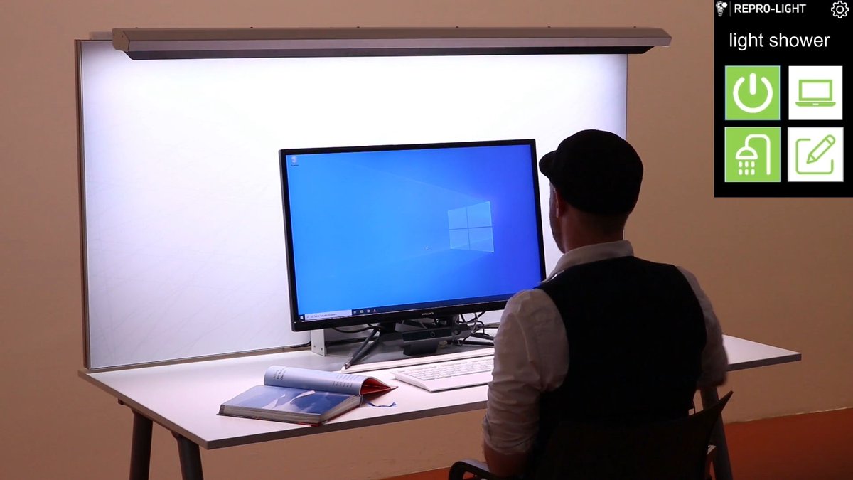 Reprolight's tweet image. The pioneering design team at Bartenbach unveils a brand-new intelligent lighting concept set to revolutionize workspace personalization.
#horizon2020 #reprolight #humancentriclighting #lightingdesigner #circulareconomy #Sustainability #eu #strongertogether #lighting #Industry40