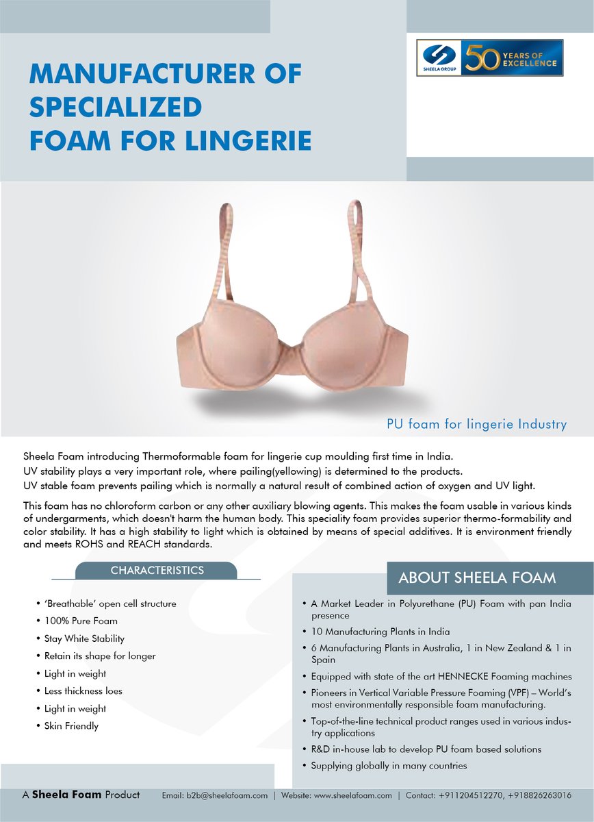 Sheela Foam Limited(B2B) on Twitter "How to choose a quality PU Foam