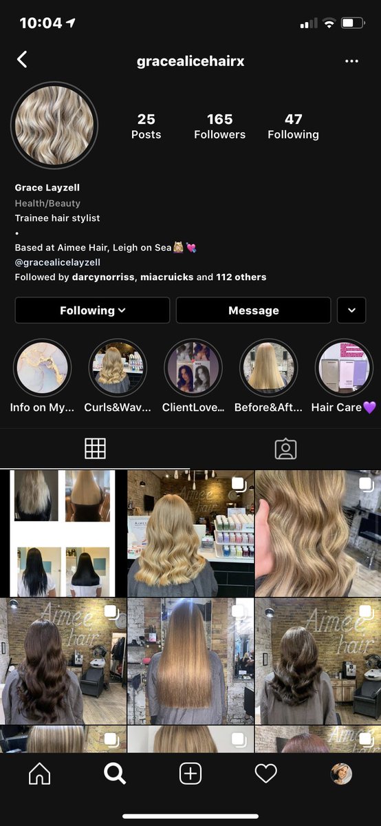 _gracelayzell's tweet image. Follow my hair Insta page 🤍🤍🤍🤍🤍 
“@gracealicehairx”