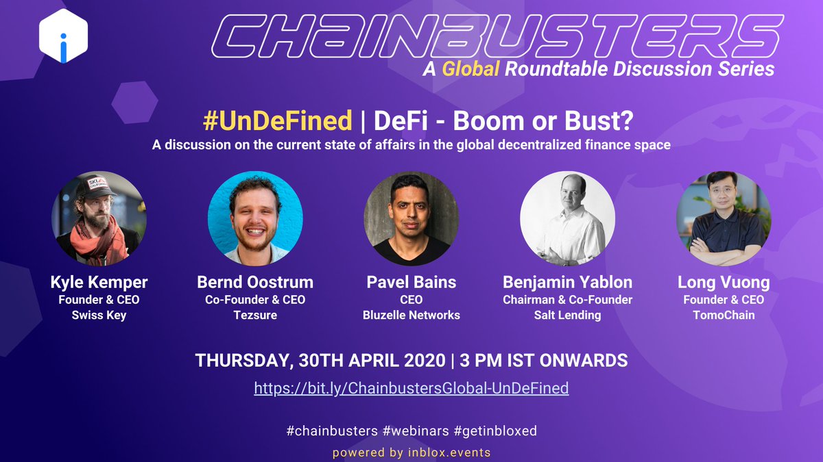 BuildOnViction's tweet photo. Although #DEFI has the capability to transform lives, the solutions built around it have failed to gain much public awareness.
CEO @longvuong22 joined a roundtable panel with #Chainbusters to discuss reasons & future possibilities with DEFI on blockchain.
https://t.co/YsjyG9nAdG https://t.co/mBMBImNheA