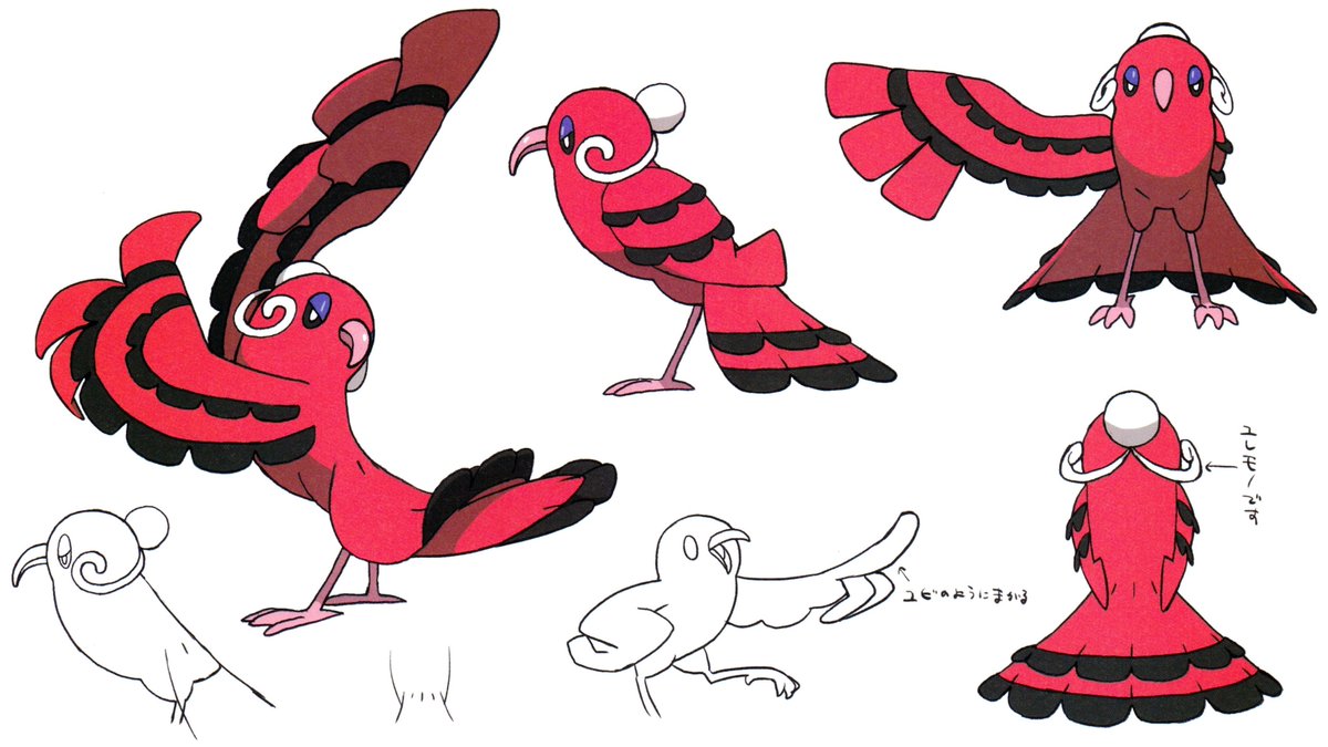 Dr Lava S Lost Pokemon Pokemon Only In Japan This Oricorio Concept Art Was Featured In The Ultra Sun Moon Alola Art Book A Book That Included 253 Pages Of