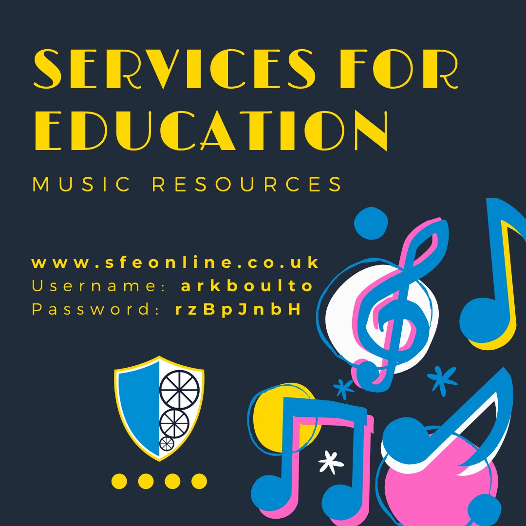 ArkBoulton's tweet photo. Use the Services for Education #Music Resources
https://t.co/a7WQtDDeJq
Username: arkboulto
Password: rzBpJnbH
#ArkCommunityClassrooms #ArkBoulton #ArkSchools #CommunityClassrooms #HomeLearning #Instruments https://t.co/X3RepHKMQt