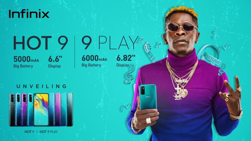 InfinixGhana's tweet photo. The wait is finally over❗️
Join the new generation of tech enthusiasts and experience a smartphone that gives you the power to be limitless. Say Hello to the #InfinixHot9 😎 https://t.co/QBwOAGJy2p