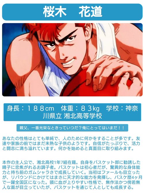 スラムダンクキャラテストのtwitterイラスト検索結果 古い順 スラムダンクキャラテストのtwitterイラスト検索結果 古い順