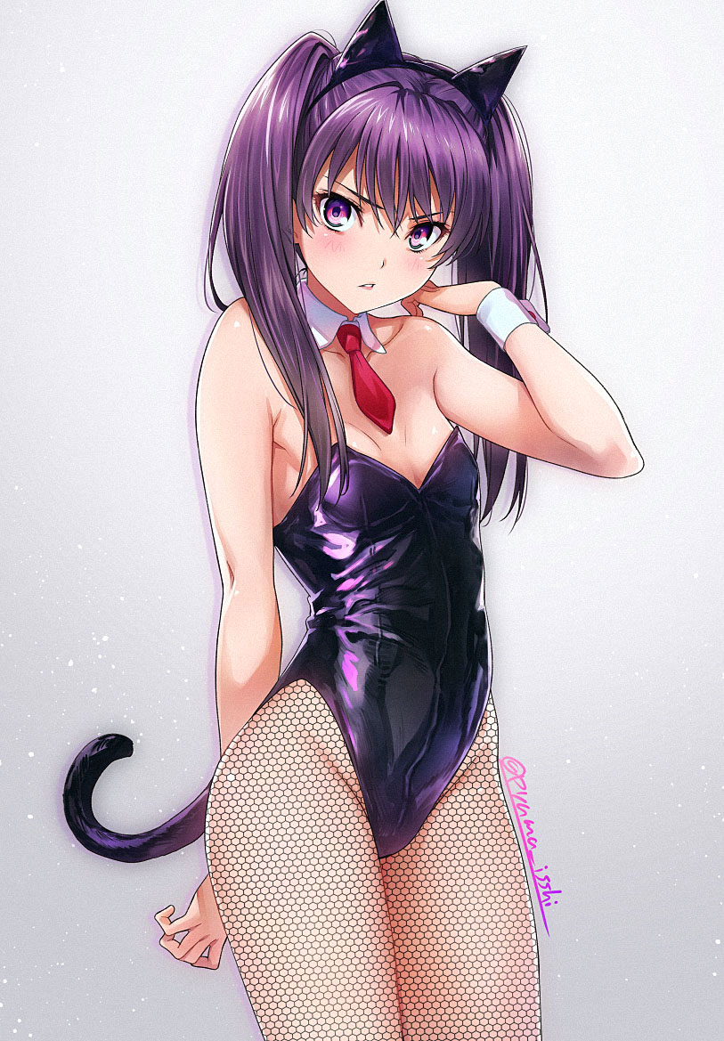 「猫耳バニー風なオリジナル娘 」|一志ピューマのイラスト