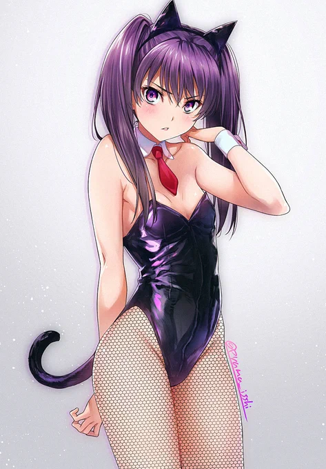 猫耳バニー風なオリジナル娘 