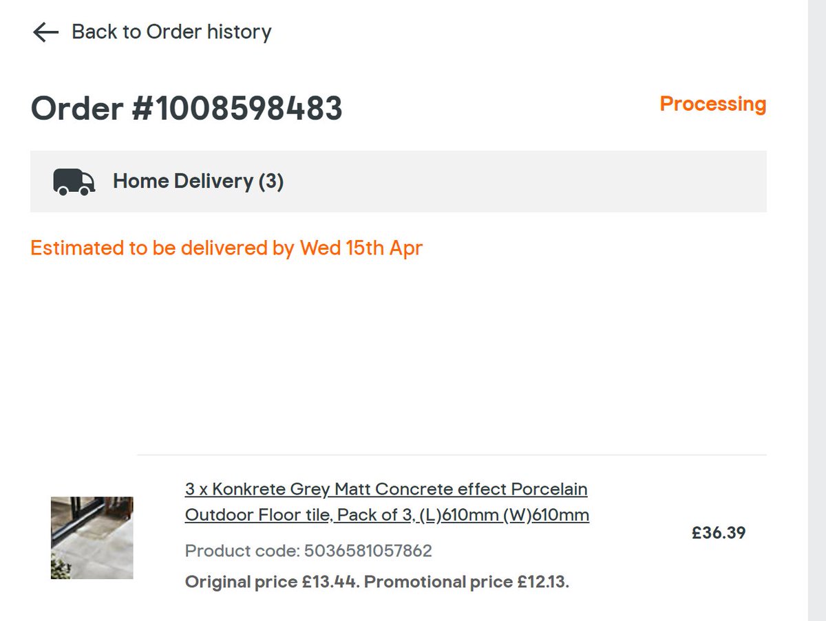 LiamConwayy's tweet photo. @BandQ seeing as @bandq_help do not respond maybe you will respond @BandQ? Please update me on my order placed on the 7th April due to be delivered on the 15th that is still processing.. It is now the 4th MAY. https://t.co/IJE4KXkkQr