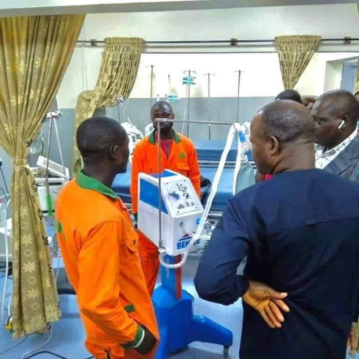 ICSJ18's tweet photo. Efforts are continually intensified to find solutions to the #Coronavirus pandemic #Covid-19. 

Bennie Technologies recently unveiled a ventilator produced by his team. 

The 25 years CEO, Jerry Mallo has also produced a sport car in November 2019. https://t.co/KUjQDNmfFB