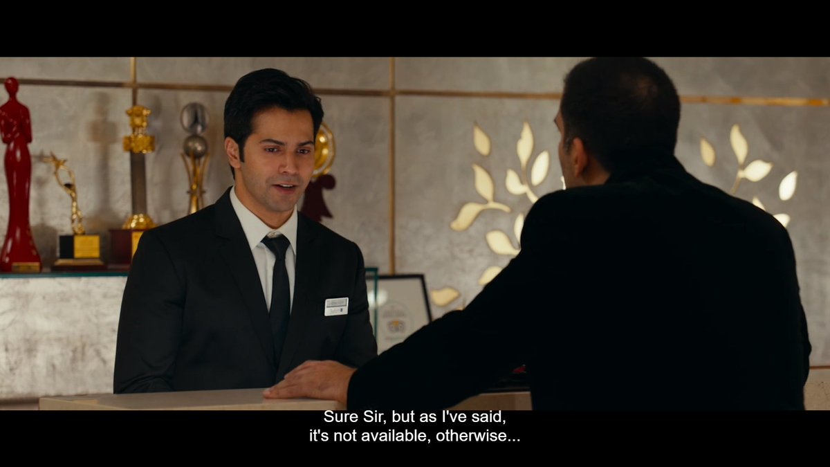 The initial adventures of the character Dan (Varun Dhawan) don't even give a remote hint of how sympathetic he is within. Perhaps, it is the time to use the cliched trope "Don't judge a book it's cover."