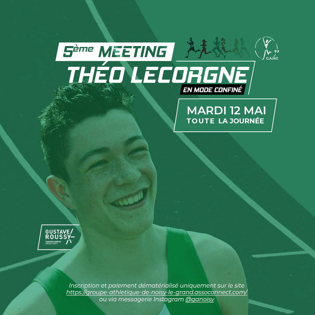 LIFA (@lifathle) on Twitter photo Faire du sport tout en se montrant solidaire. Mardi 12 mai 5ème Meeting THEO LECORGNE en mode confiné du <a href="/ganoisy/">Ga Noisy le Grand</a> . Inscription: …que-de-noisy-le-grand.assoconnect.com/billetterie/of…
#MeetingdeThéo Faire du sport tout en se montrant solidaire. Mardi 12 mai 5ème Meeting THEO LECORGNE en mode confiné du <a href="/ganoisy/">Ga Noisy le Grand</a> . Inscription: …que-de-noisy-le-grand.assoconnect.com/billetterie/of…
#MeetingdeThéo