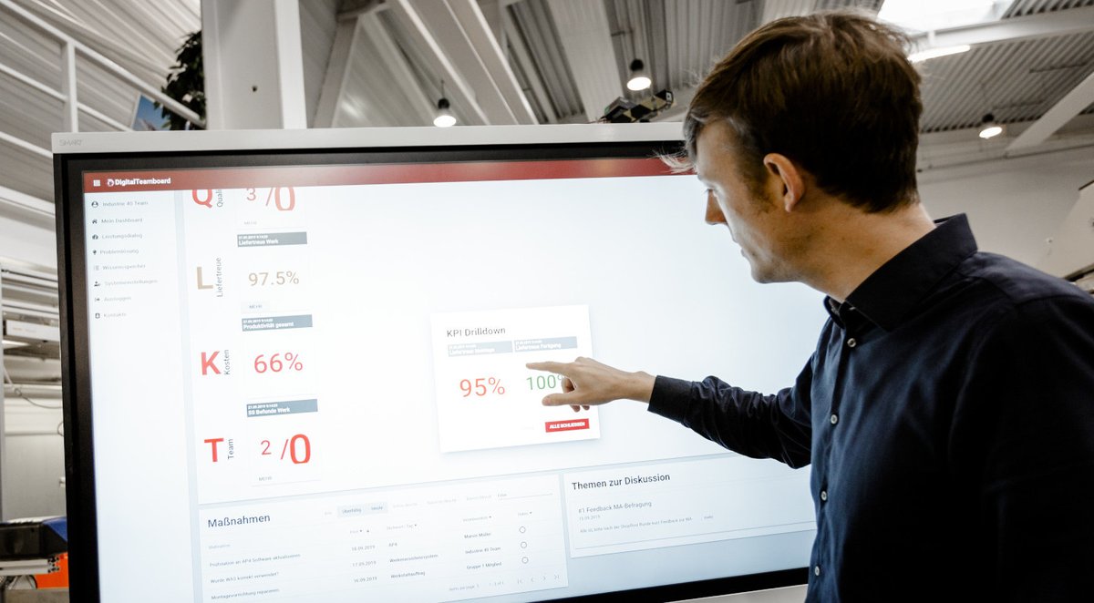 Proud to announce the new <a href="/EITManufactur/">EIT Manufacturing</a> project "Prescriptive Production Assistant" in collaboration with Magna Steyr, MAN Truck &amp; Bus, <a href="/SFMSystems/">SFM Systems</a> and <a href="/TUDarmstadt/">TU Darmstadt</a> We bring action recommendations to shop floor leaders and workers through Machine Learning technology #digitalsfm