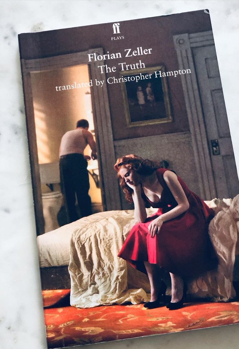 ActAnonymousNL's tweet photo. Here @ActAnonymousNL we're re-reading our favourite plays during lockdown. Next is 'The Truth' by Florian Zeller: a French play about infidelity &amp; friendship &amp; what ‘the truth’ actually means. It's UK debut was @MenChocFactory 2016, directed by Lindsay Posner. 
Happy Reading! 📖 https://t.co/ecS4DsgRh6