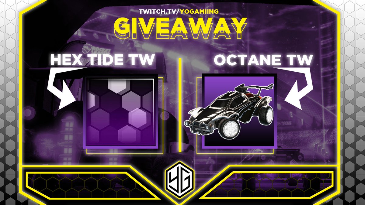 Yo la FaFa ! Cette semaine on vous fait gagner : 

Une OCTANE  TW et HEXAGONE TW  

 REGLES : 

#FOLLOW : @YOOFFICIEL

#RT : UN MAX 

Collecte tes points de stream sur twitch.tv/yogamiing
 
Tirage au Sort : SAMEDI 9 MAI sur ma chaine TWITCH