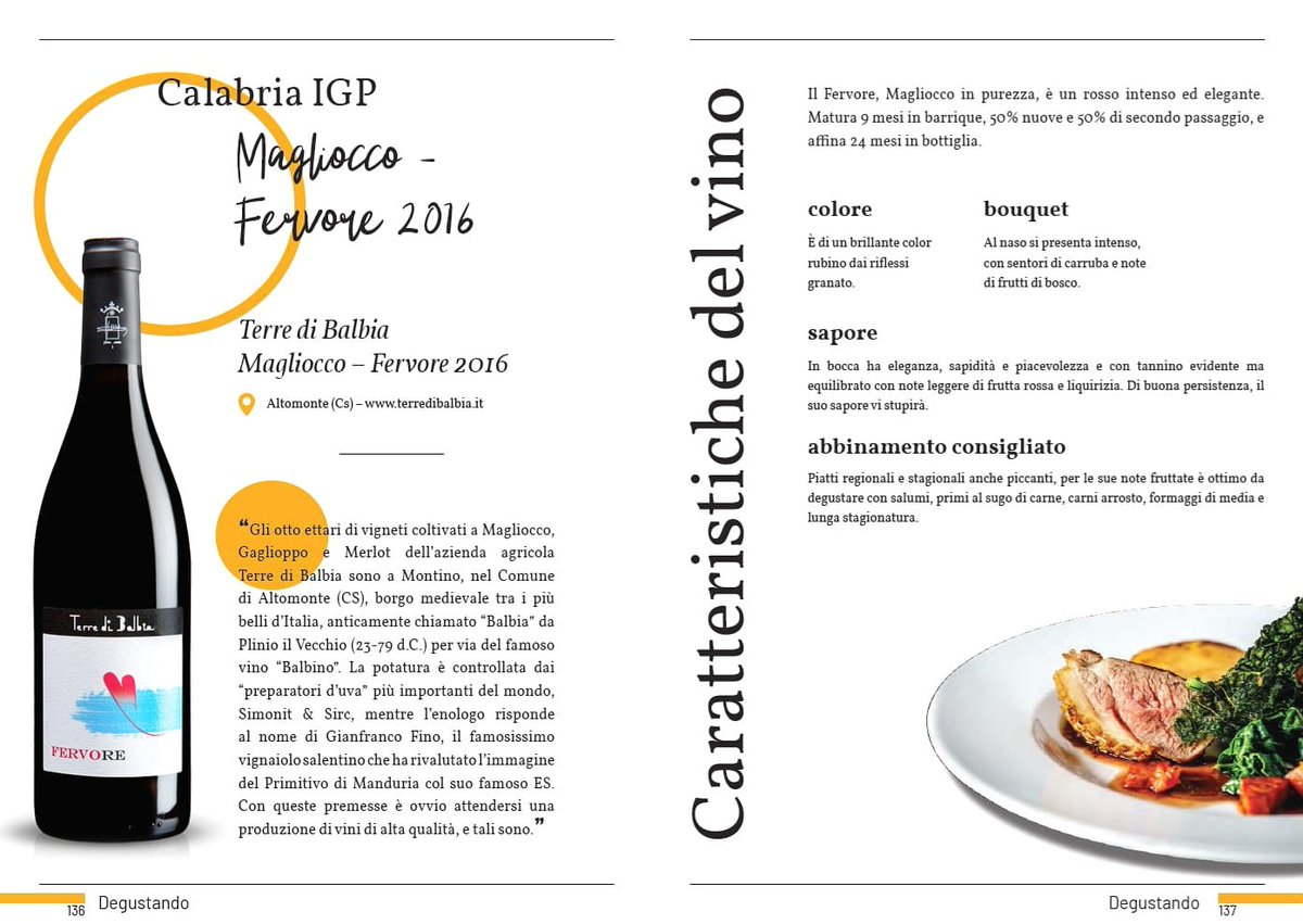 terredibalbia's tweet photo. È un onore per noi essere sul primo numero della nuova rivista "#Turismo del gusto Magazine" che prende il nome dall'omonimo portale. 📰😃🍷🍽️ #terredibalbia #turismodelgusto #fervore #magliocco #magazine #food #wine #winelover #winelovers #vinorosso #redwine #vinobiologico #bio https://t.co/7Z6o92Lzwx