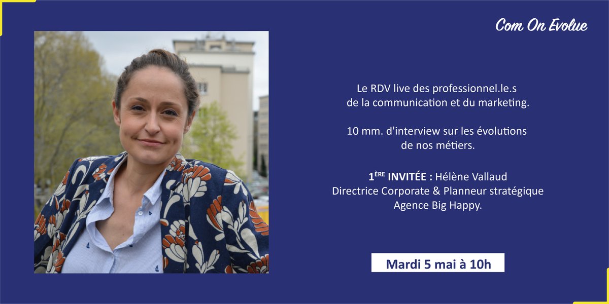 clubdelacom_'s tweet photo. Rendez-vous demain matin pour le 1er numéro de ComOnEvolue, le RDV dédié à l'exploration des changements de nos métiers depuis cette crise.

➡️ https://t.co/ibpyMHU6VJ - ID de réunion : 992 1271 1634 https://t.co/bLydK5FffW