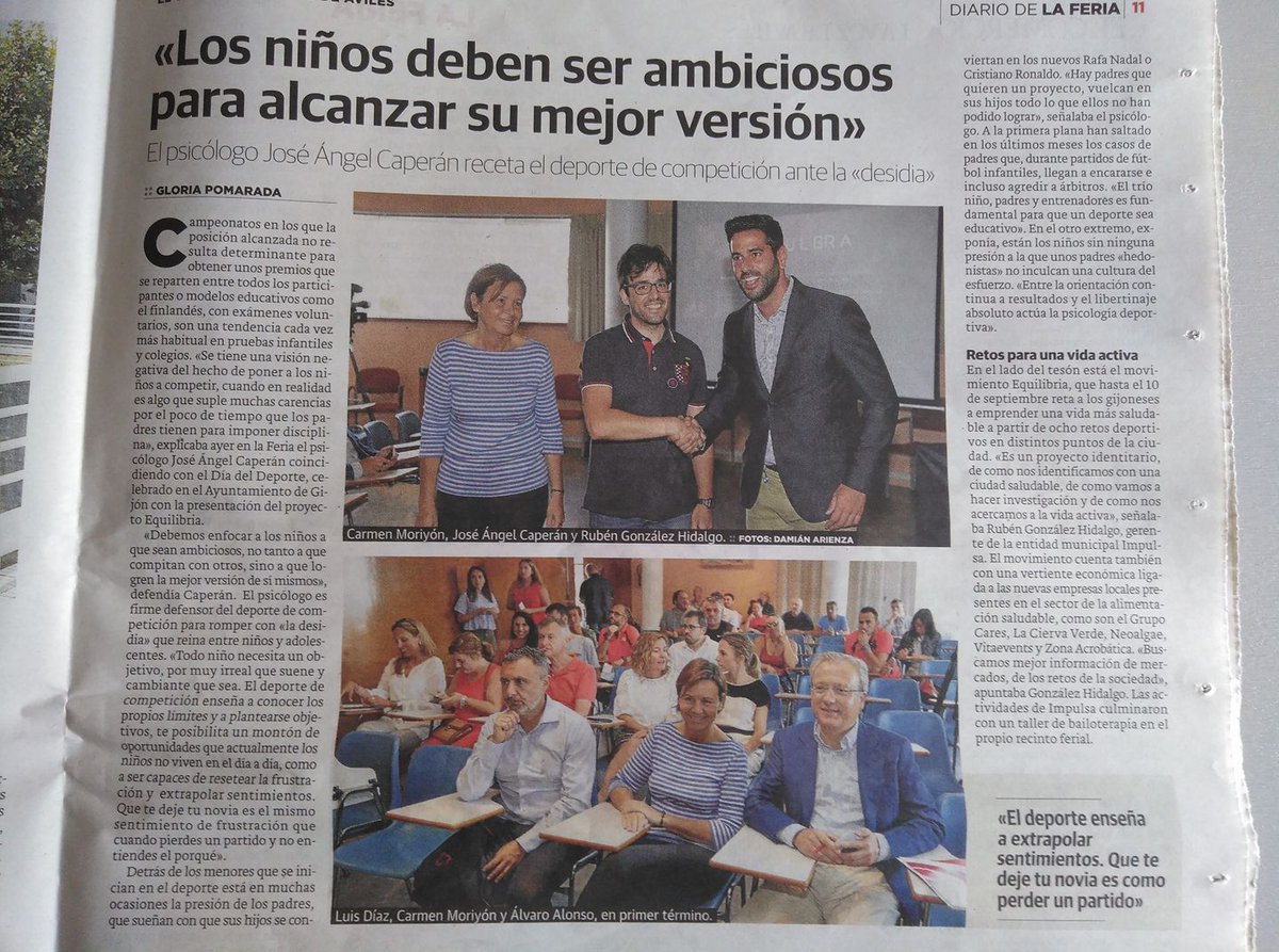 Jcaperan's tweet photo. El deporte educativo es el deporte de competición porque enseña a perder. Un "runner" no pierde, el que pierde es un atleta. ¿Quieres educar a tu hijo? Hazle que pierda y se levante.Como ya no lo vas a mandar ni a la mina ni a la mili, que haga deporte de competición. @UnisportMS https://t.co/y3aphb3o7y