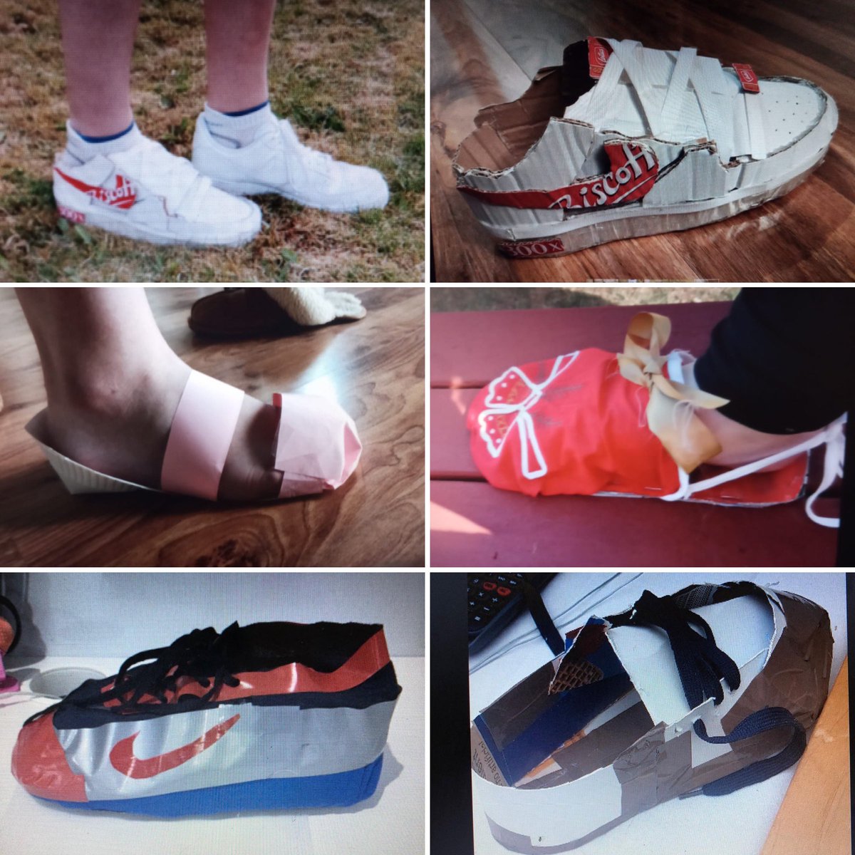 “Design and model a new concept for footwear” 🌟 so happy with the efforts of so many of our S3 pupils, showing off their modelling skills! 👏🏻