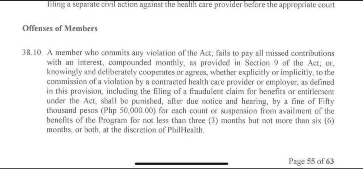 deynarose's tweet photo. Donโt get me wrong. #IStandWithThePresident ,salamat as always Tay. but because this is already a law that is being implemented, we need something more official, something that has a seal on it more than verbal dispute. #PhilHealthOFW
++++++++ https://t.co/qUMrvdux2r