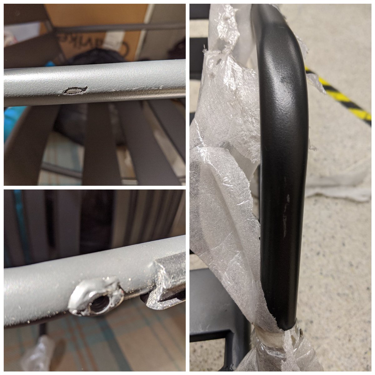 ChrisRead79's tweet photo. @Argos_Online my chair wasn't exactly protected by the "packaging" when I collected it from Sainsbury's. And yet most things I think are over packaged these days... Can I suggest you review your approach for this type? https://t.co/OxfNg0Qhnz
