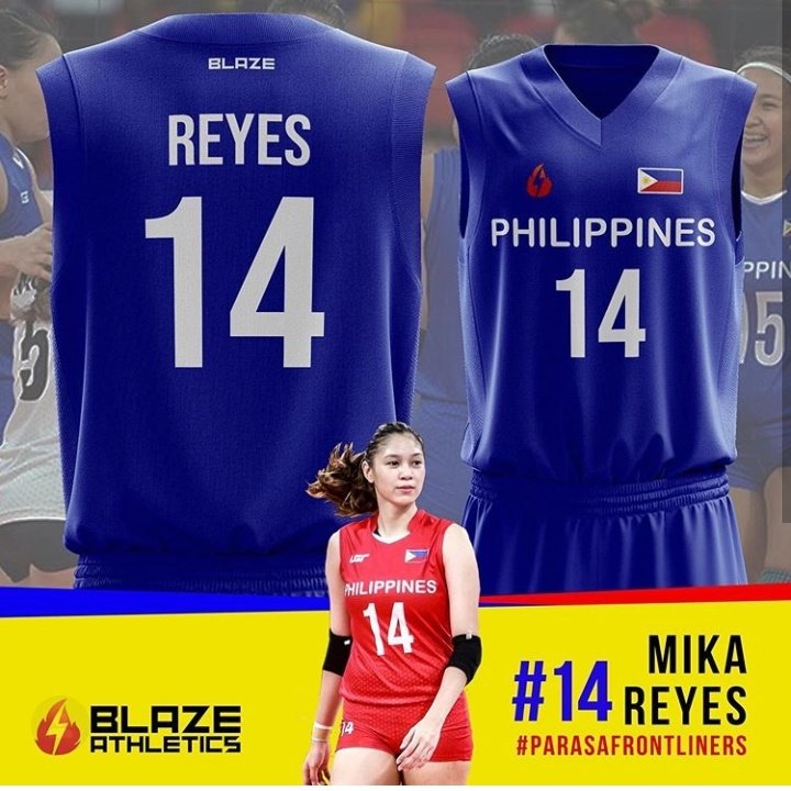 This SIGNED imitated jersey of <a href="/mikareyesss/">MIKA REYES</a> is now available for orders. This is still for our frontliners. If you want to have one, kindly message "blazeathleticsph" on instagram or facebook 💚 Thank you and God bless everyone!

WE HEAL AS ONE.