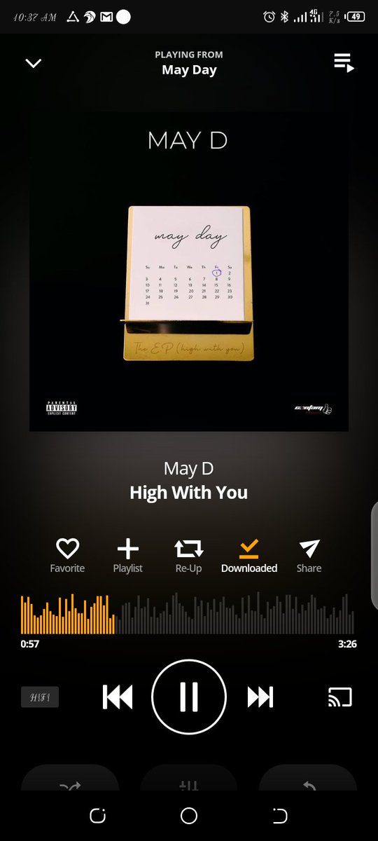 sciurryboy's tweet photo. #HighWithYou #MayDay Amma keep it burning "To'ba fe mo ma Shana si" ooo! Oh! Have been loving this Egbon jam ever since life of #SoFine #Ibadi #MrMayDTigbeDe @MisterMayD Brother your Fame no go Fade 🙏 https://t.co/b8KeY4luZe